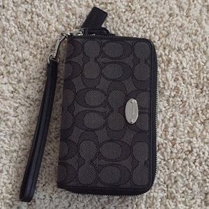 Authentic Coach wristlet/wallet